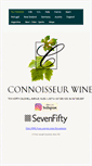 Mobile Screenshot of connoisseurwines.net